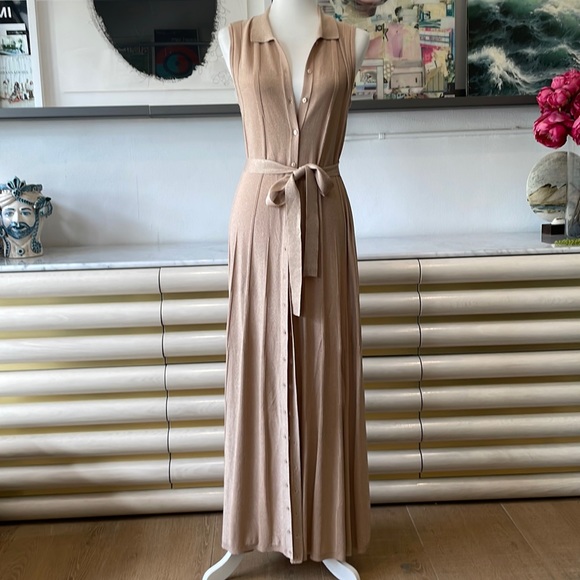 DEVON WINDSOR Lurex Long Dress / Beach Coverup Size M - Picture 1 of 11